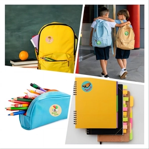 500pcs football sports reward stickers with cartoon designs for school bags and stationary