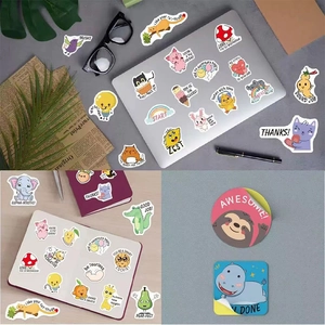 Autocollants récompense animaux et fruits pour ordinateurs et journaux intimes