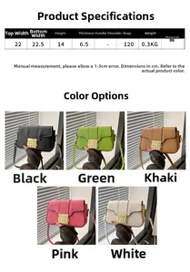 Detailansicht der quadratischen Taschen mit Krokodilmuster in den Farben Schwarz und Pink