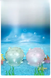 Detailed view of premium resin texture with fish scale pattern on mermaid night lights