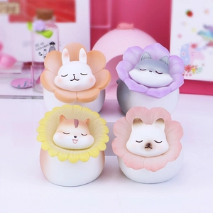 Veilleuses animaux mignons en forme de lapin husky tamia et chat pour la chambre