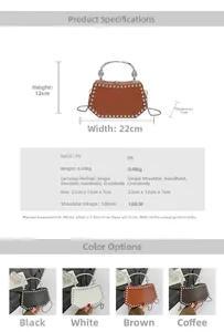 Spécifications détaillées de taille et tableau des matériaux pour le sac à rivets
