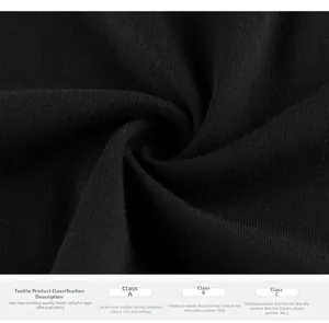 Detail of black knit fabric texture and textile classification safety standards guide