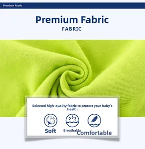 Macro detail of soft breathable fluorescent green cotton fabric for boys' summer t-shirts