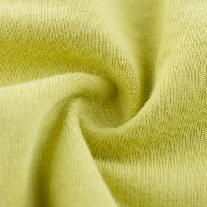 T-shirt a maniche corte verde mela per bambini in morbido tessuto di cotone a maglia