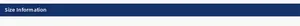 Size information chart header for kids cartoon car print short sleeve summer t-shirt