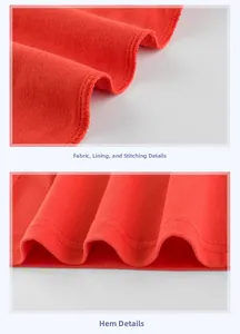 Detail view of cotton jersey fabric showing high-quality stitching and durable hem finish