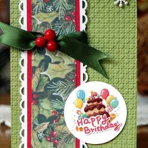 8 Arten von Happy Birthday Aufklebern für Geschenktüten und Umschläge zur Versiegelung