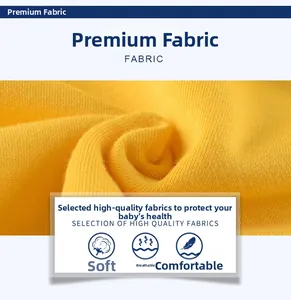 Close-up of bright yellow ribbed cotton fabric showing soft and breathable texture