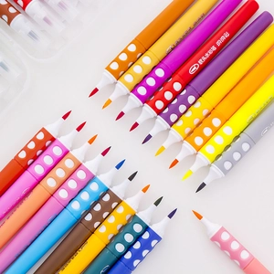 Wasbare aquarelstiften met zachte punt en ergonomische grip voor kinderen tekenen