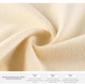 Macro detail of soft ribbed cotton fabric showing fine vertical texture and premium quality