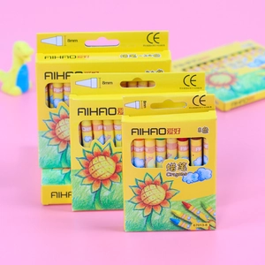 AIHAO Sunflower Kids Crayons Multicolor Professional Non-Toxic Oil Pastels Drawing Coloring Pen For Kindergarten Students Art Supplies