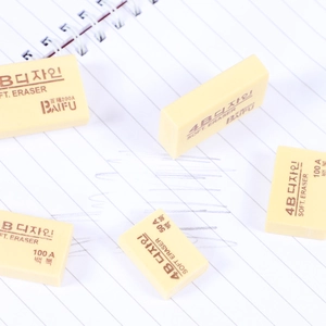 Creative yellow 4B soft eraser for students and artists, smudge-free and high-quality