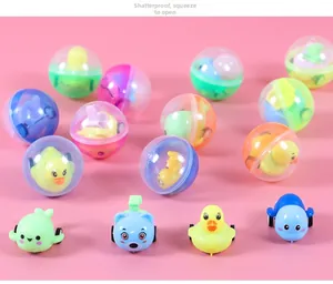 Lot de voitures animaux à friction en capsules faciles à ouvrir pour enfants