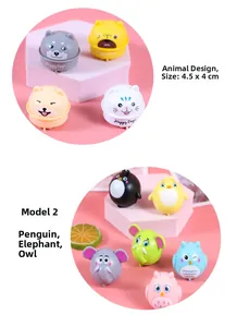 Détails de mini voitures à friction animaux avec divers styles et dimensions exactes