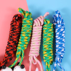 Colorful weighted jump ropes for kids with cute panda handles in five vibrant colors