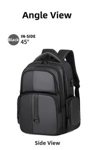 Sac à dos professionnel avec port de charge USB et bretelles ergonomiques aérées