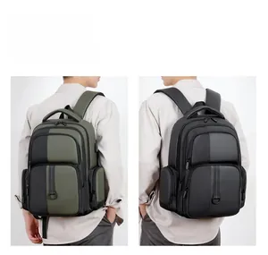 Comparaison détaillée de sacs à dos business olive et noir avec bretelles rembourrées confort