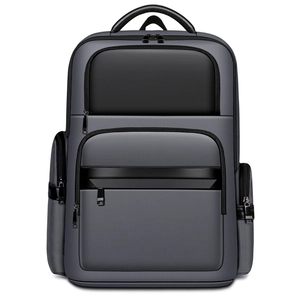 Men Business Backpack Large Capacity Nylon Laptop Bag With USB Port Travel Commuting Work Minimalist Professional