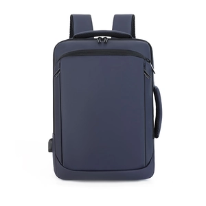 Business Laptop Backpack Waterproof Commuter Travel Bag With USB Charging Port Minimalist Professional Computer Bag Unisex