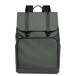 Minimalist Waterproof Coating Laptop Backpack Large Capacity Business Commute Travel School Bag For Men Women