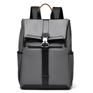 Men Business Casual Backpack Waterproof Nylon Laptop Bag Large Capacity Minimalist Travel Rucksack Urban Commuting Backpack