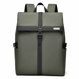 Minimalist Waterproof Synthetic Leather Backpack Large Capacity Business Travel Laptop Bag For Men Women Urban Schoolbag