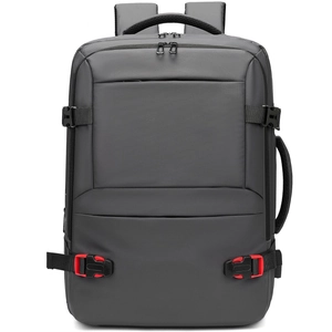 Business Backpack For Men Waterproof Oxford Cloth Large Capacity Expandable Travel Laptop Rucksack USB Port