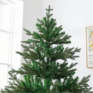 Lush 1.8m PE mixed pine artificial Christmas tree for luxury indoor holiday home decoration