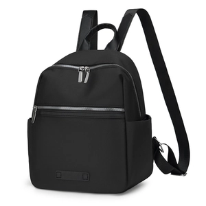Fashion Women Backpack Large Capacity Water Repellent Oxford Cloth Simple Lightweight Travel Daypack For Daily Commute