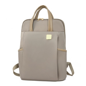 Sac À Dos Femme Oxford Tissu Ordinateur Portable Imperméable École Voyage Affaires Décontracté Mode