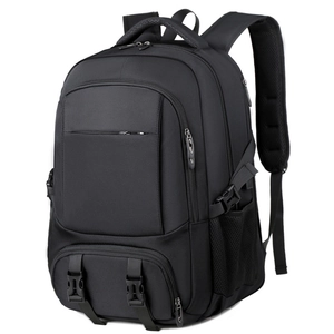 Large Capacity Travel Backpack Waterproof Oxford Business Casual Laptop Backpack Expandable Multi Pocket Bookbag