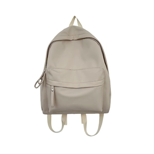 Minimalist Large Capacity Nylon Backpack Waterproof School Travel Daypack For Students Unisex