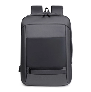 Professional Business Laptop Backpack With USB Charging Port Waterproof Oxford Cloth Travel Bag For Men Fits Standard Computer