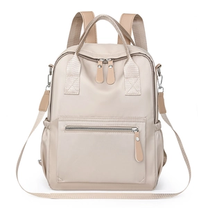 Damen Wasserdicht Nylon Business Rucksack Mode Multifunktionale Pendler Handtasche Mit Abnehmbarem Gurt Lässiger Reise Daypack