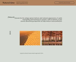 Close-up of thick moss-textured rug showing its soft fiber and noise reduction feature