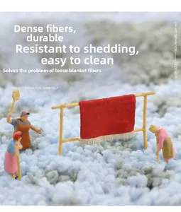 Macro detail of high-density blue fiber bath mat showing anti-shedding texture and durability