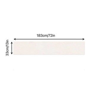 Linen Halloween table runner with 183x33cm dimensions for dining room decor