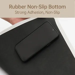 Linen weave bath mat with rubber non-slip bottom for strong adsorption and no displacement