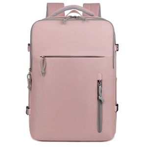 Zaino Per Laptop Da Lavoro Grande Capacità Tessuto Oxford Resistente All'acqua Viaggio Multi Scomparto Professionale