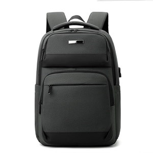 Sac de poitrine Oxford imperméable pour hommes avec port USB et poches zippées