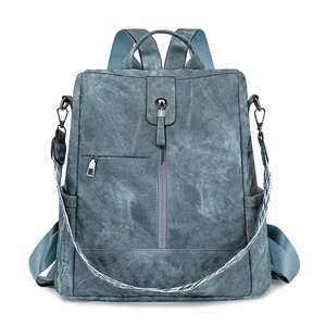 Sac À Dos Mode Femmes Cuir PU Multifonctionnel Voyage École Sac De Banlieue Avec Bandoulière Tissée Rétro