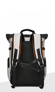 Rembourrage dorsal ergonomique en mesh respirant et bretelles matelassées du sac à dos