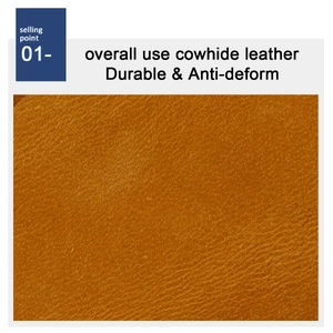 Macro shot of durable cowhide leather texture showing natural grain for luggage tags