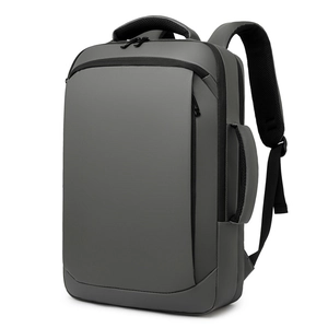 Men Business Laptop Backpack Multi-functional Travel Bag Waterproof Oxford Cloth With USB Charging Port 15.6 Inch Backpack