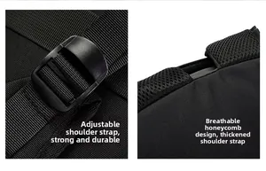 Detail of adjustable nylon straps and thickened honeycomb breathable mesh padding