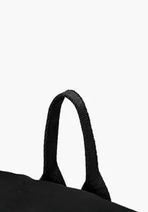 Detailed close-up of the black woven handle showing durable texture and ergonomic design