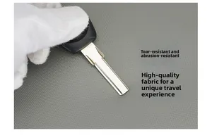 Close-up of tear-resistant grey mesh fabric showing high abrasion resistance on the backpack