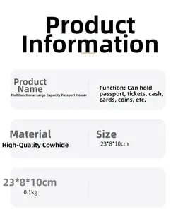 Detailed size specifications for leather toiletry bag with dimensions 23x8x10cm