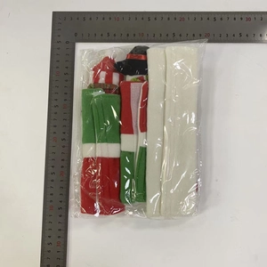 Χριστουγεννιάτικα καλύμματα λαβής φούρνου μικροκυμάτων με γιορτινές ρίγες